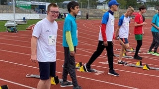 Teilnehmer eines Laufs bei den Special Olympics in Koblenz, im Mai findet die Veranstaltung in Mainz statt.