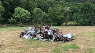 Vier Wochen nach der Flut - Hochwasserschäden in der Eifel immer mehr sichtbar