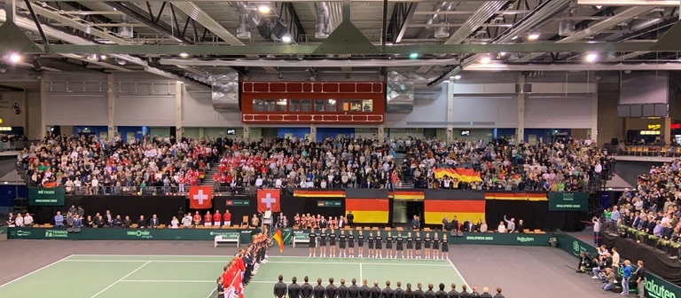 Das ist los beim Davis Cup in Trier - SWR Aktuell