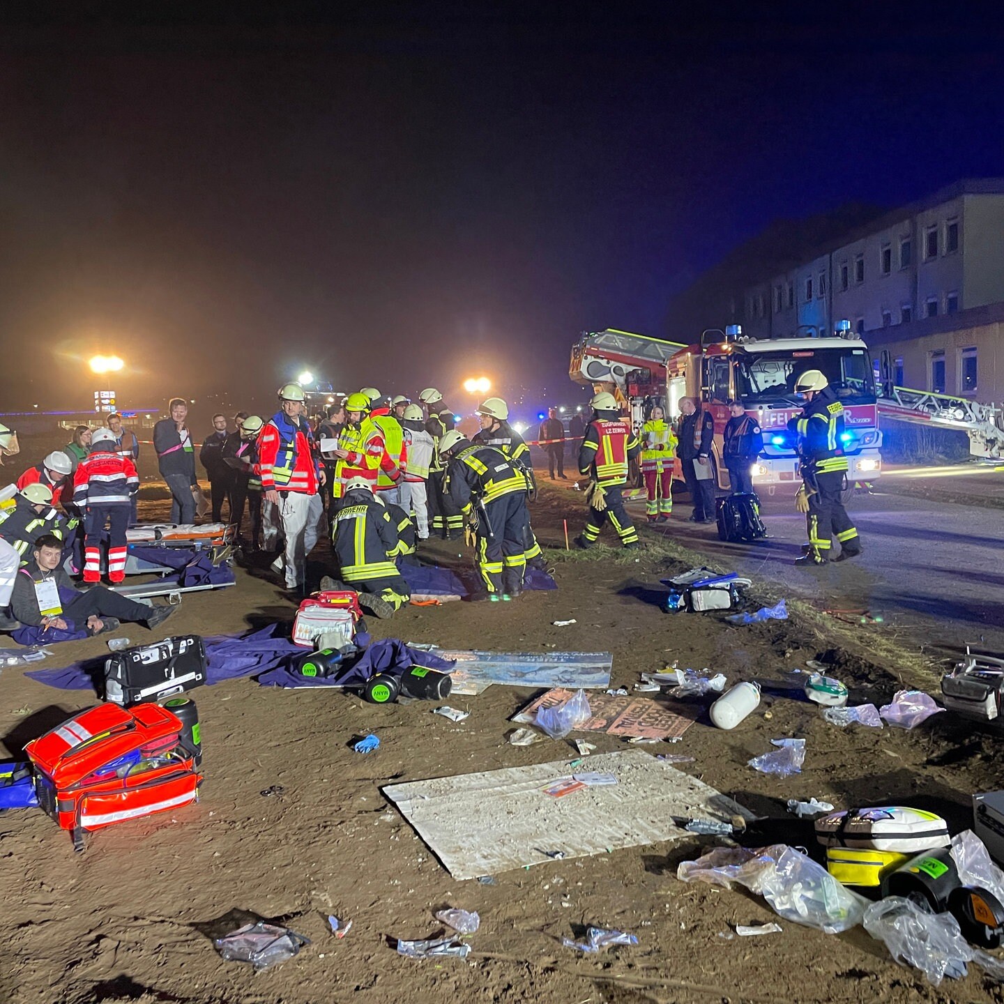 Feuer Und Verletzte: Einsatzkräfte üben Ernstfall In Trier - SWR Aktuell