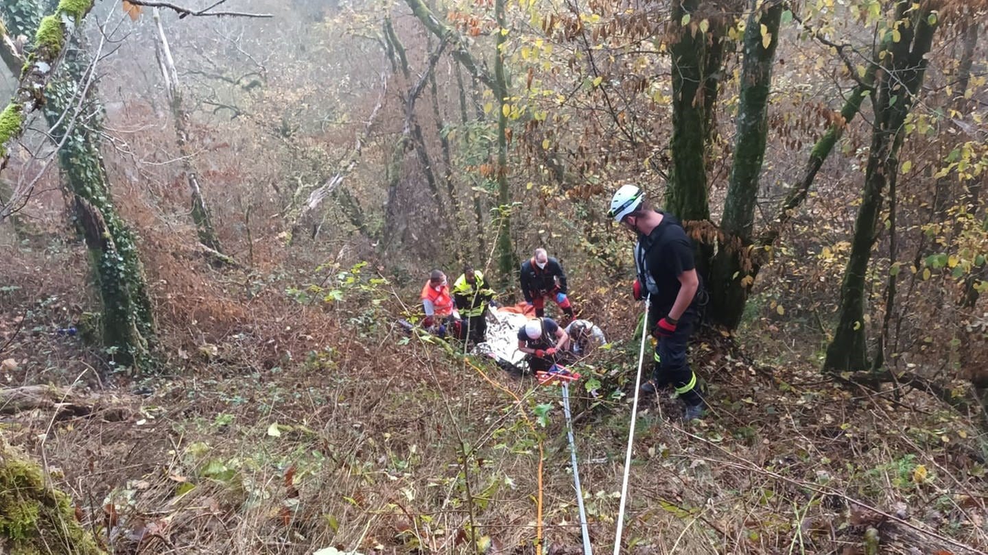 Einsatz Eifelsteig nach Absturz