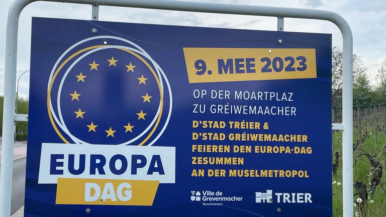 Trier und Grevenmacher feiern Europatag am 9. Mai