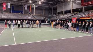 Ballkinder beim Davis Cup in Trier