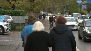 Die Ostallee in Trier gilt vielen als gefährlich - auf der Straße wie auf dem Bürgersteig.