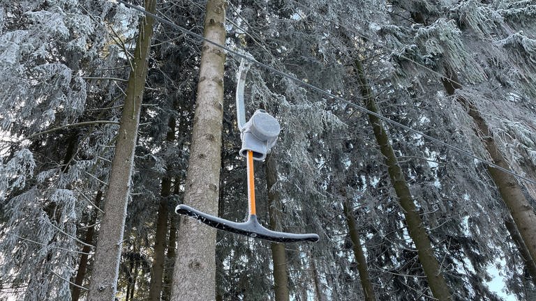 Die Ski-Lifte sind noch nicht geöffnet. Gerodelt werden kann aber schon auf dem Erbeskopf. 