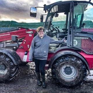 Magdalena Zelder sagt, die Sparpläne der Bundesregierung wären für viele Landwirte zu viel.