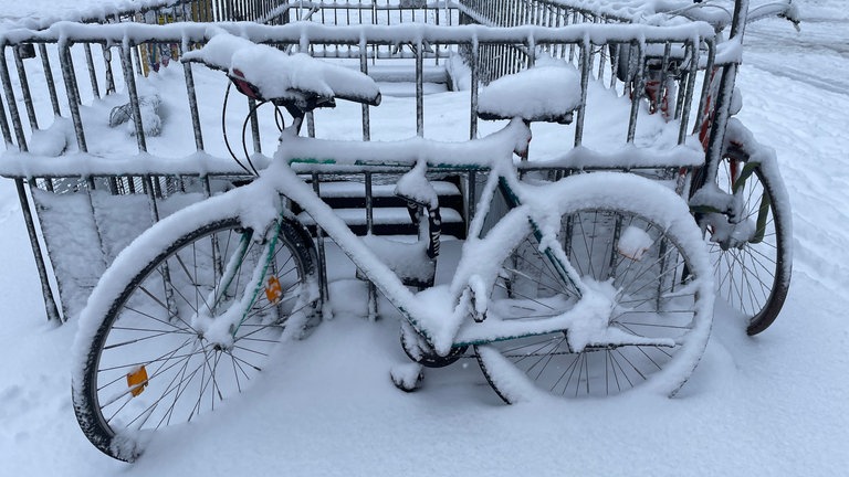 Viel Schnee und winterliche Stimmung in der Region Trier