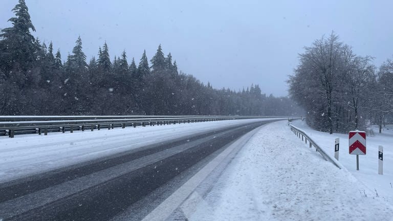 Viel Schnee und winterliche Stimmung in der Region Trier