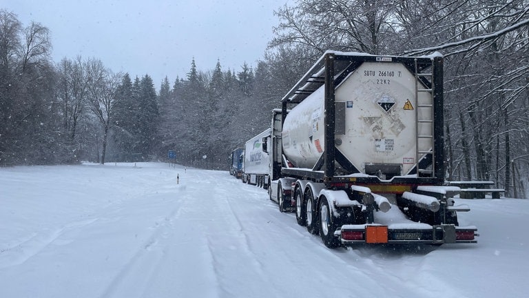 Viel Schnee und winterliche Stimmung in der Region Trier