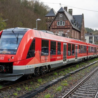 Bahnhof entlang der Eifelstrecke