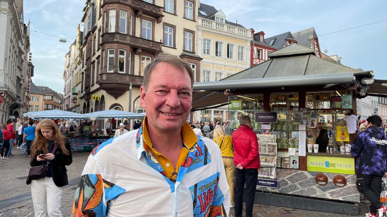 Für Patrick Sterzenbach, Vorsitzender der City Initiative Trier, ist Trier eine der schönsten Einkaufsstädte. 
