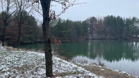 Rund um Herforst gibt es jede Menge Tongruben - so auch diese in der Nähe von Binsfeld, die inzwischen zu einem Naturschutzgebiet geworden ist. 