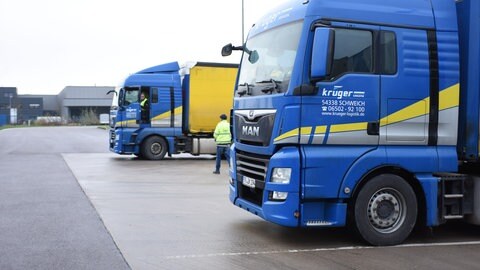 Krüger Logistik in Schweich befürchtet immense Verluste.