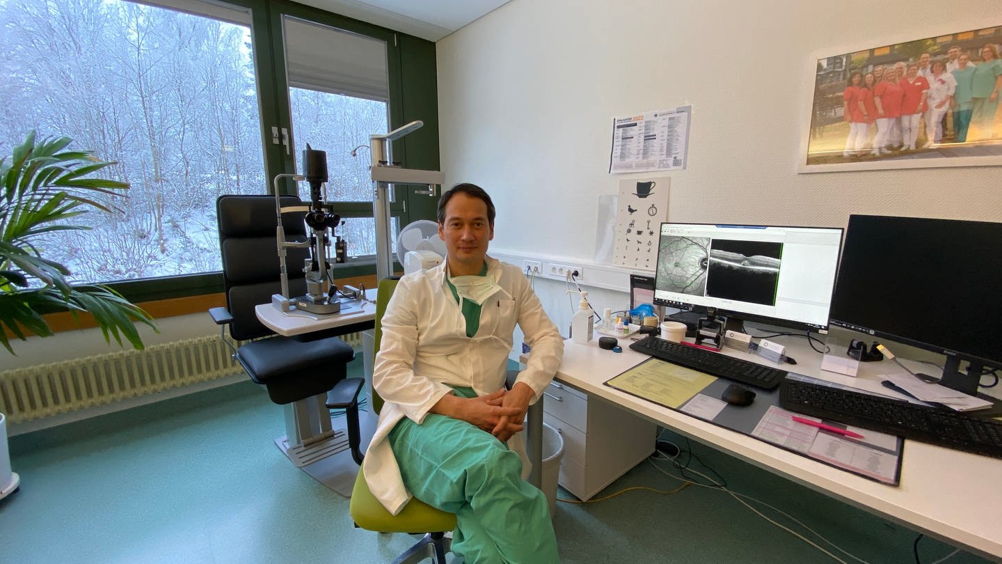Prof. Dr. Kai Januschowski, Leiter Augenärztliche Praxis Krankenhaus Prüm