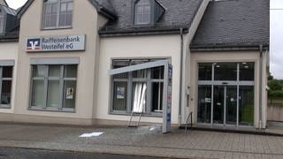 Geldautomat in Pronsfeld gesprengt
