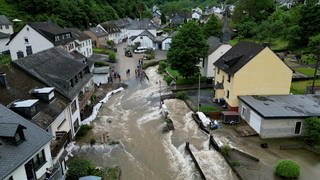 Hochwasser und Überschwemmungen in Riveris am 18. Mai 2024