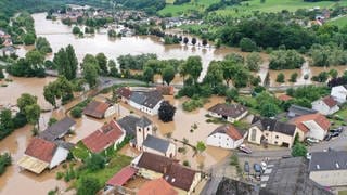 Der Ort Minden in der Südeifel ist bei der Flutkatastrophe vor drei Jahren stark überschwemmt worden. Das Wasser kam aus der Sauer, der Prüm und mehreren umliegenden Bächen. 