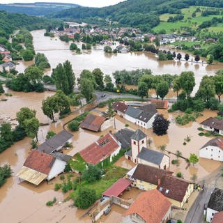 Der Ort Minden in der Südeifel ist bei der Flutkatastrophe vor drei Jahren stark überschwemmt worden. Das Wasser kam aus der Sauer, der Prüm und mehreren umliegenden Bächen. 