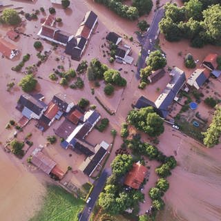 Messerich war während der Flut der Nims 2021 fast komplett überschwemmt. 60 Häuser wurden schwer beschädigt.