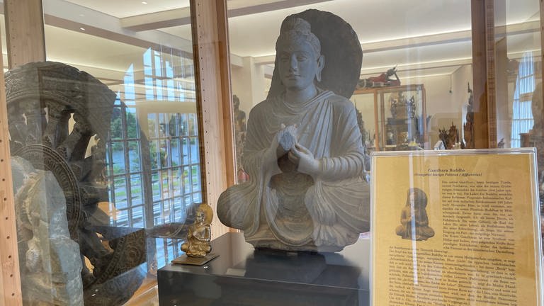 Ein Buddha im Buddha Museum von Traben-Trarbach