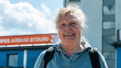 Agnes Tillmann-Steinbuß ist Mitglied im BUND Vorstand Rheinland-Pfalz.  Sie begrüßt die Pflege der Ausgleichsfläche.