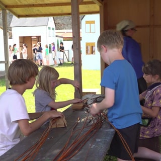 Die Spielstadt in den Trierer Kaiserthermen. Seit mehr als 30 Jahren dürfen Kinder in den letzten drei Ferienwochen auf Zeitreise gehen.