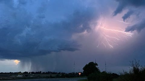 Gewitter und Regen haben in der Region Trier einige Schäden angerichtet: Straßen standen unter Wasser, Bäume stürzten um. Verletzt wurde nach ersten Berichten allerdings niemand.