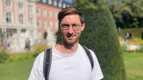 Leon Steinmetz studiert Medizin am Campus in Trier. Er könnte sich vorstellen, in der Stadt zu bleiben. 