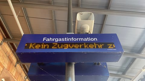 Endstation: Die nächsten Monate rollt kein Zug mehr durch den Bahnhof in Gerolstein. 