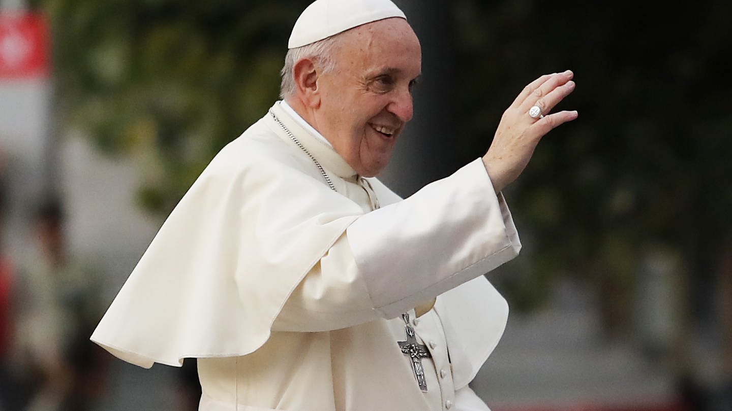 Viele Menschen werden zum Besuch von Papst Franziskus in Luxemburg erwartet.