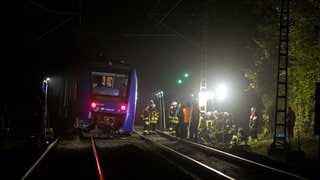 Regionalexpress bei Namborn entgleist.