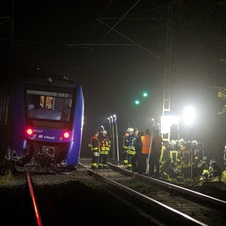 Regionalexpress bei Namborn entgleist.