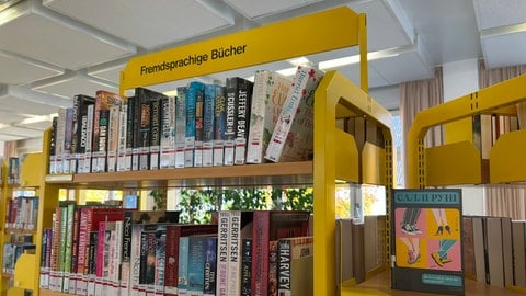 Fremdsprachige Bücher in der Stadtbibliothek Konz