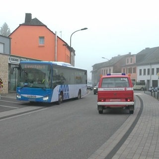 Bei einem Verkehrsunfall in Freudenburg (Landkreis Trier-Saarburg) sind mehrere Kinder leicht verletzt worden. 