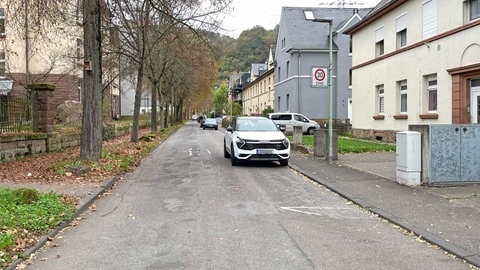 Die Blücherstraße im Stadtteil Trier-West.