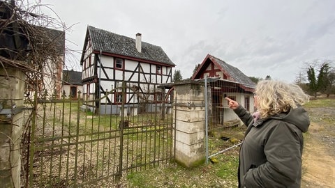 Kuschelig und heimelig - so empfindet Claudia Warda den Anblick der Fachwerkhäuser.