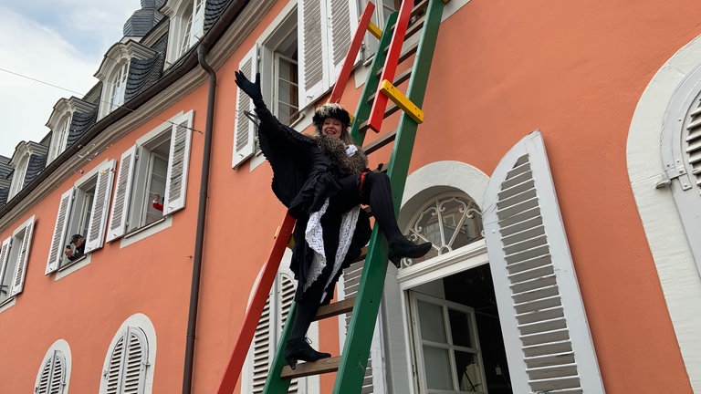 Rathauserstürmung in Wittlich am Weiberdonnerstag,