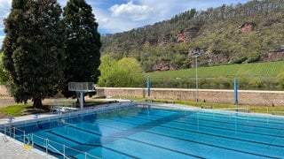 Schwimmbecken Freibad Trier Nord