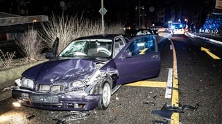 Nach einem Unfall auf der B41 in Idar-Oberstein gab es ein Handgemenge