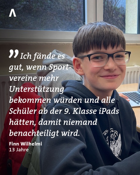 Finn Wilhelmi, 13 Jahre