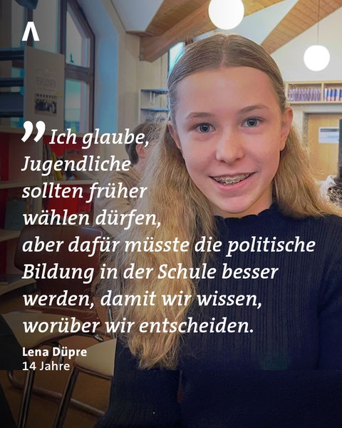 Lena Düpre, 14 Jahre