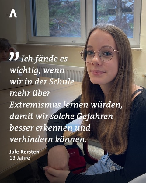 Jule Kersten, 13 Jahre