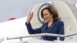 Die scheidende US-Vizepräsidentin Kamala Harris wird die US-Airbase Spangdahlem besuchen.