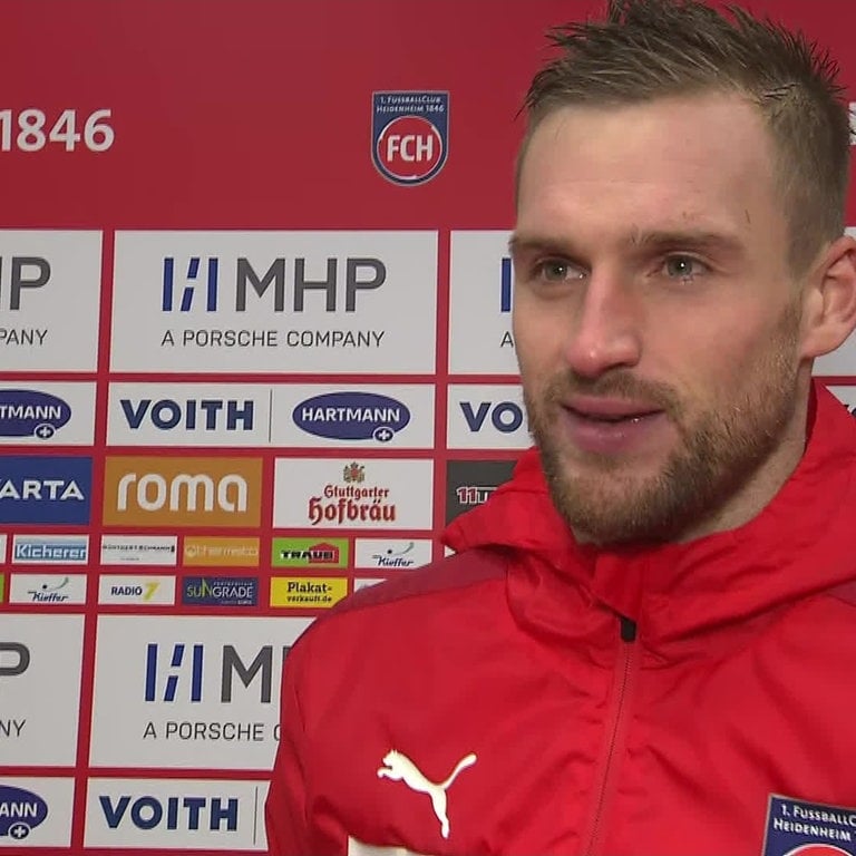 Patrick Mainka 1. FC Heidenheim Nach Sieg Gegen Den VfB Erleichtert ...