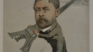 Gustave Eiffel (From: Les Hommes du siècle). Private Collection. (© Fine Art ImagesHeritage Images)