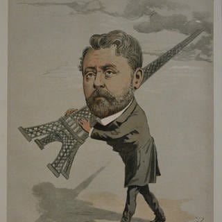 Gustave Eiffel (From: Les Hommes du siècle). Private Collection. (© Fine Art ImagesHeritage Images)