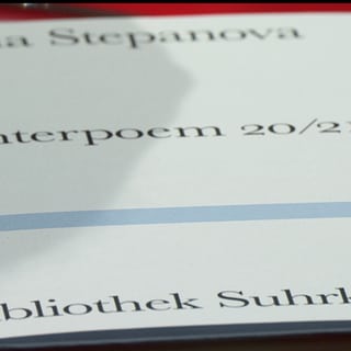 Cover des Buches "Winterpoem 2021" von Maria Stepanova