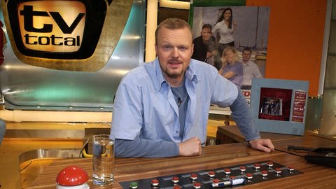 Stefan Raab im Studio von TV-Total.