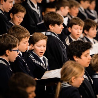 Thomanerchor Leipzig beim Bachfest in Leipzig 