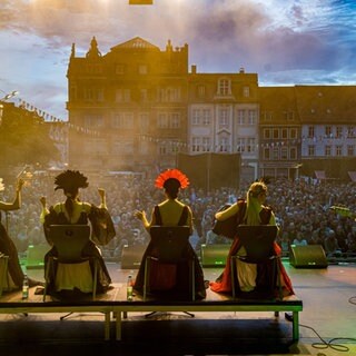 Festival Rudolstadt, Gruppe Yagody aus der Ukraine